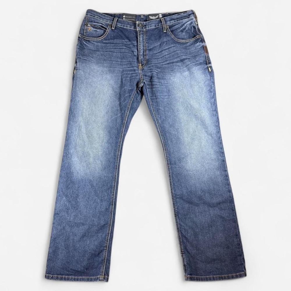 Ariat Relentless Relaxed Fit Durable Workwear Denim Jeans Size 38x34 Western